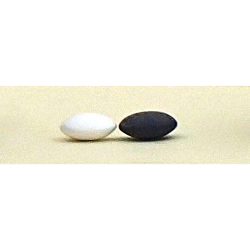 囲碁　日向特製蛤碁石　実用　３５号（厚さ約9.8mm）