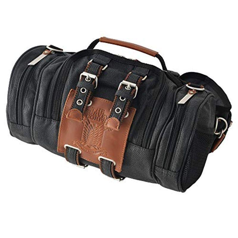 デバイス リュック 立体機動ポーチ 4wayバッグ 進撃の巨人モデル ブラック W4mywoudzl バッグ Urbanoeng Com Br