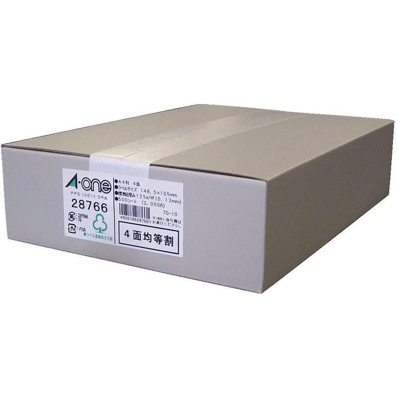 【超激レア】 エーワン ラベルシール コピーラベル A4 4面 500シート 28766 【Y2652925699】(13374円)