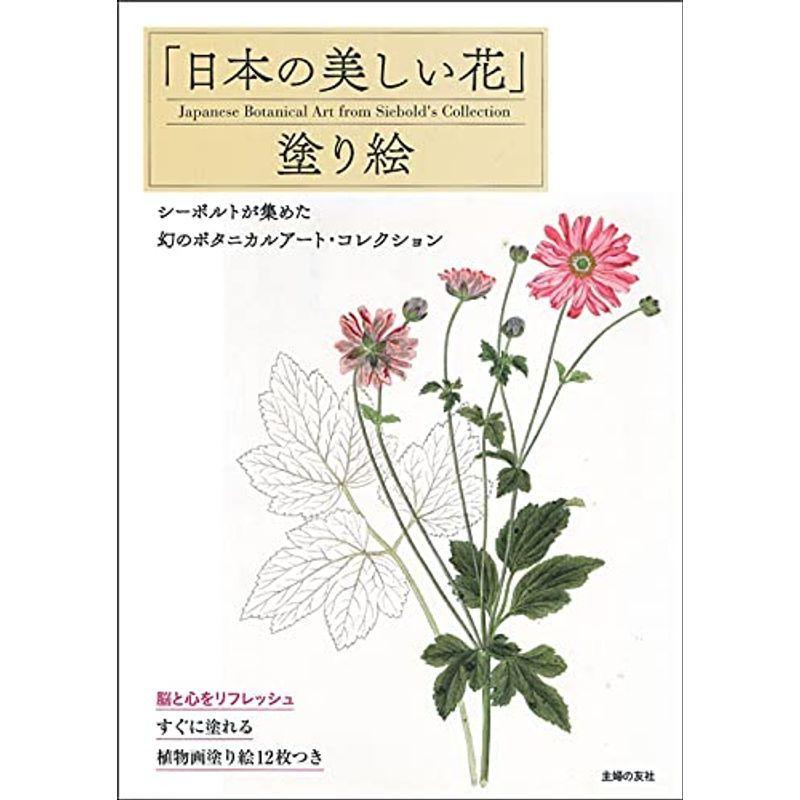 「日本の美しい花」塗り絵