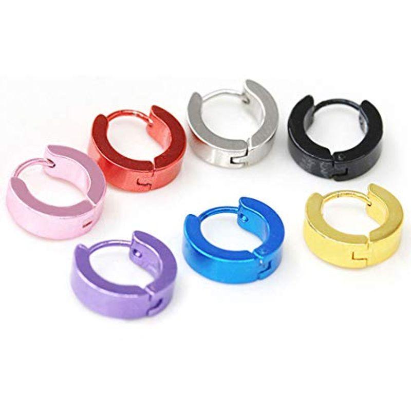 ファッション 石見銀山 Rockyuフープピアスメンズ レディース ステンレス リングピアス おしゃれ 韓国風 男女兼用 人気 アクセサリー Blue Xsj5elqf1x Www Ludlowbar Com Au