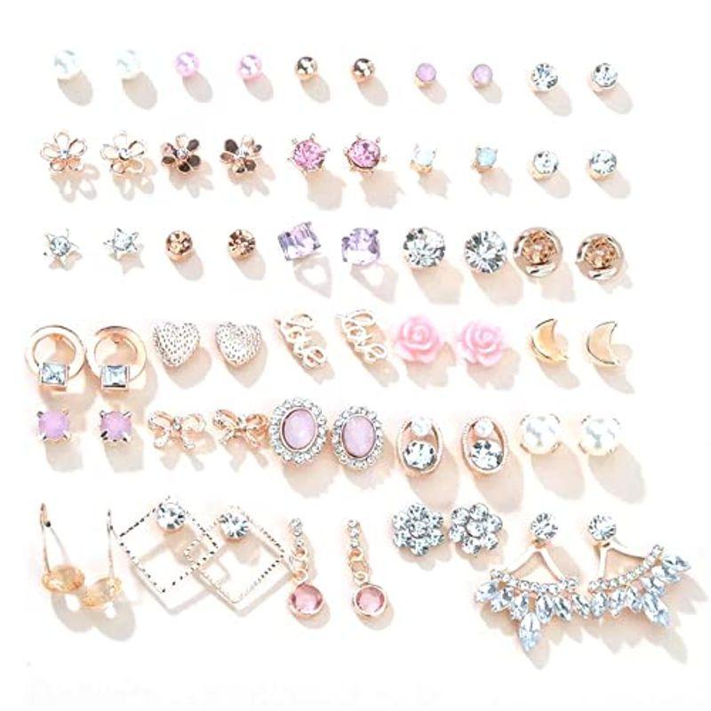 サージカルステンレス ピアス セット ブランド 30ペア 可愛い ピアス レディース 人気 シンプル 金属アレルギー ピアス 揺れる 韓国 Hana 通販 Yahoo ショッピング