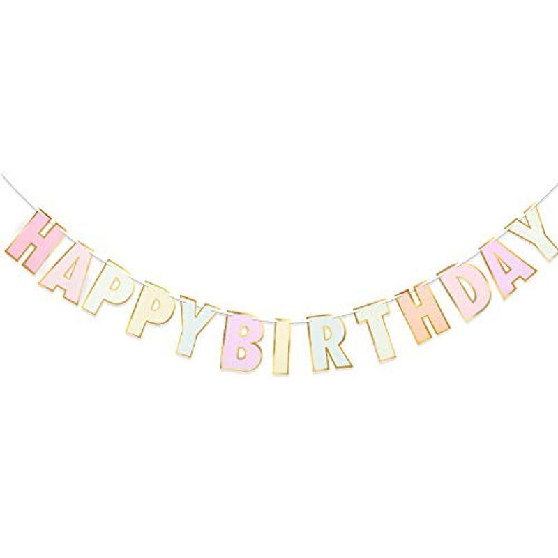 Happy Birthday 誕生日ガーランド ハッピーバースデー バナー 誕生日飾り付け レターバナー 休日の装飾 B Hana 通販 Yahoo ショッピング