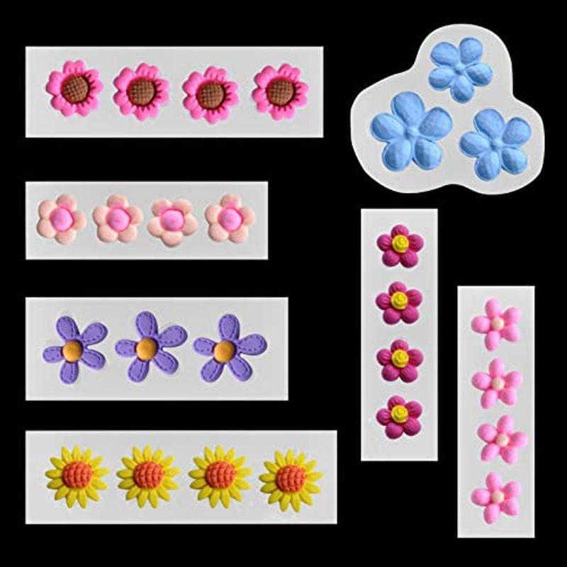 レジン シリコン モールド 花 アクセサリー パーツ 立体 お花のカボション Uvレジン ハンドメイド 抜き型 石鹸 キャンドル 7種類セッ 011 Hana 通販 Yahoo ショッピング