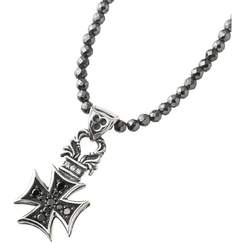 ArtemisClassic スモールフローラルアイアンクロスペンダント ACP0266 スモールフローラルアイアンクロスペンダント ACP0266