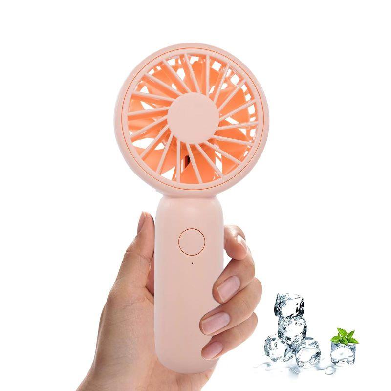Ytlwz ハンドヘルドファン、携帯扇風機 パーソナル充電式ハンドファン、ポータブル小型ファン、3速USB充電式ハンドファン、夏の電気ミニ扇