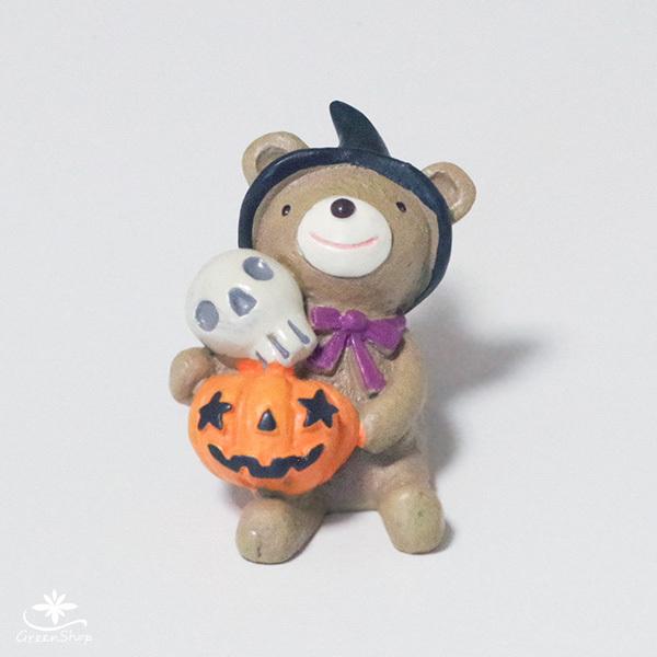 ノーティー ハロウィンナイト クマ ハロウィンミニオブジェ : 花飾る