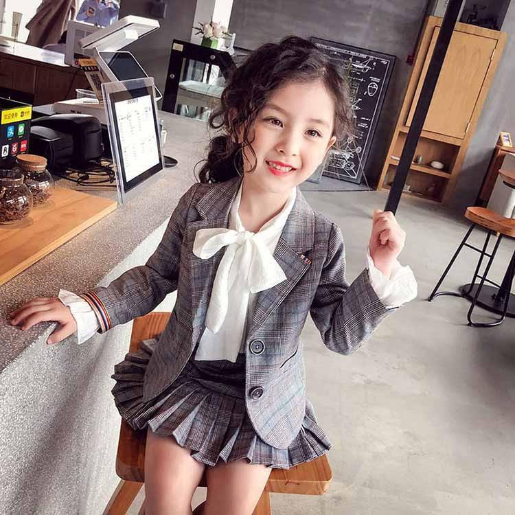 3点セット 入学式 スーツ 女の子 子供服 卒園 卒業式 キッズスーツ ジュニア 子供フォーマルスーツ 小学校 卒業式フォーマル セットアップ ジャケット 最高の品質の