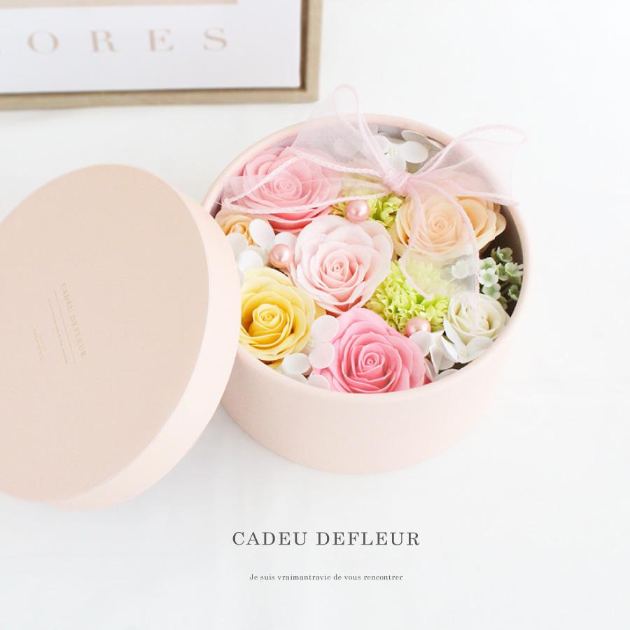 アロマソープフラワーボックス アレンジ ソープフラワー  アロマ  パステル ニュアンスカラー  くすみ 香り 石鹸 造花 プレゼント 誕生日 贈り物 ハナミーツ |  | 06