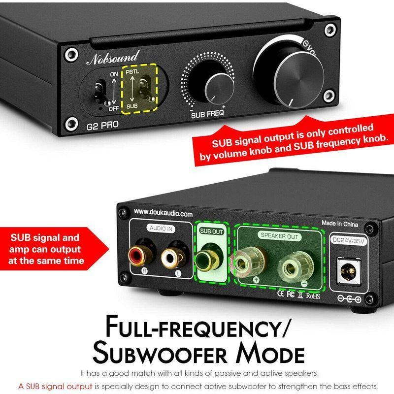 Nobsound G2 PRO Hi-Fi 300W サブウーファー オーディオ モノチャンネル クラスD パワーアンプ 人気沸騰ブラドン 人気沸騰ブラドン Nobsound G2 PRO Hi-Fi 300W サブウーファー オーディオ モノチャンネル クラスD パワーアンプ 人気沸騰ブラドン 人気沸騰ブラドン
