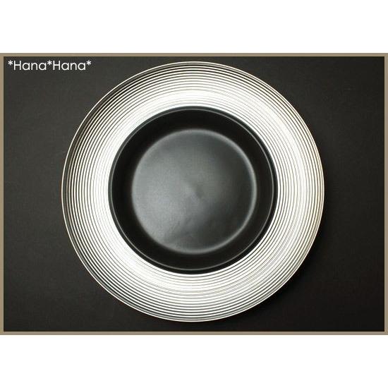 食器 洋食器 美濃焼 皿 大皿 スープパスタ皿 28cm スタイリッシュ