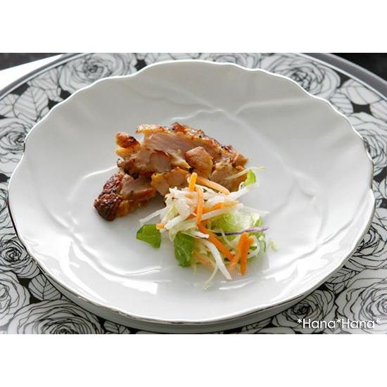 食器 洋食器 美濃焼 皿 中皿 デザート ケーキ プレート 19cm ホワイト
