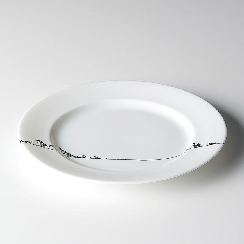 食器 美濃焼 磁器 皿 大皿 パスタ皿 ディナー皿 シンプル おしゃれ
