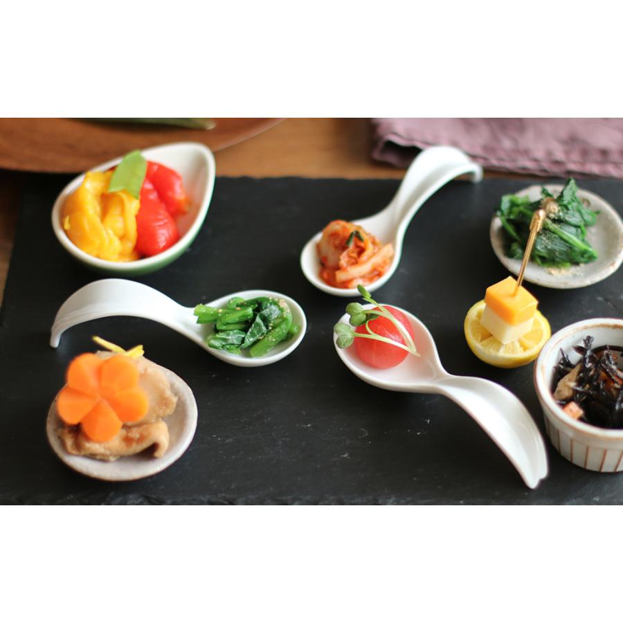 在庫限り／ 食器 美濃焼 磁器 アミューズスプーン ワンスプーン