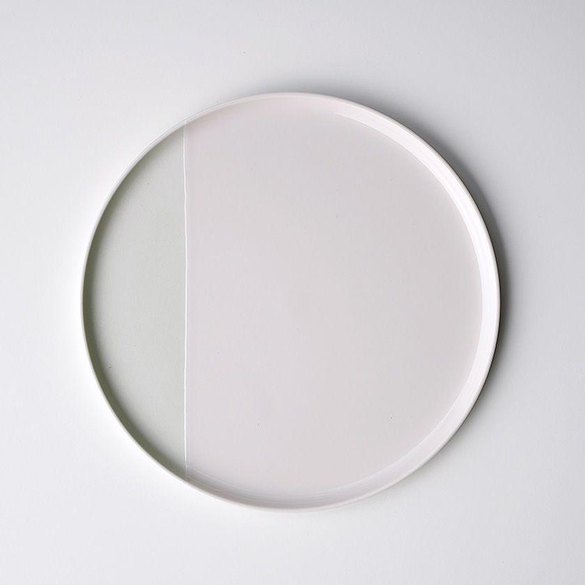 1616 / arita japan 1616/arita S&B フラットプレート 17cm ツートン