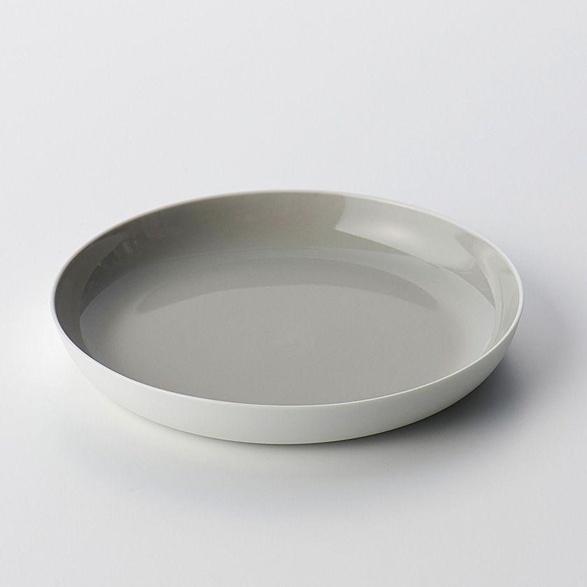 1616 / arita japan 1616/arita japan S&B 深プレート 17cm グレー