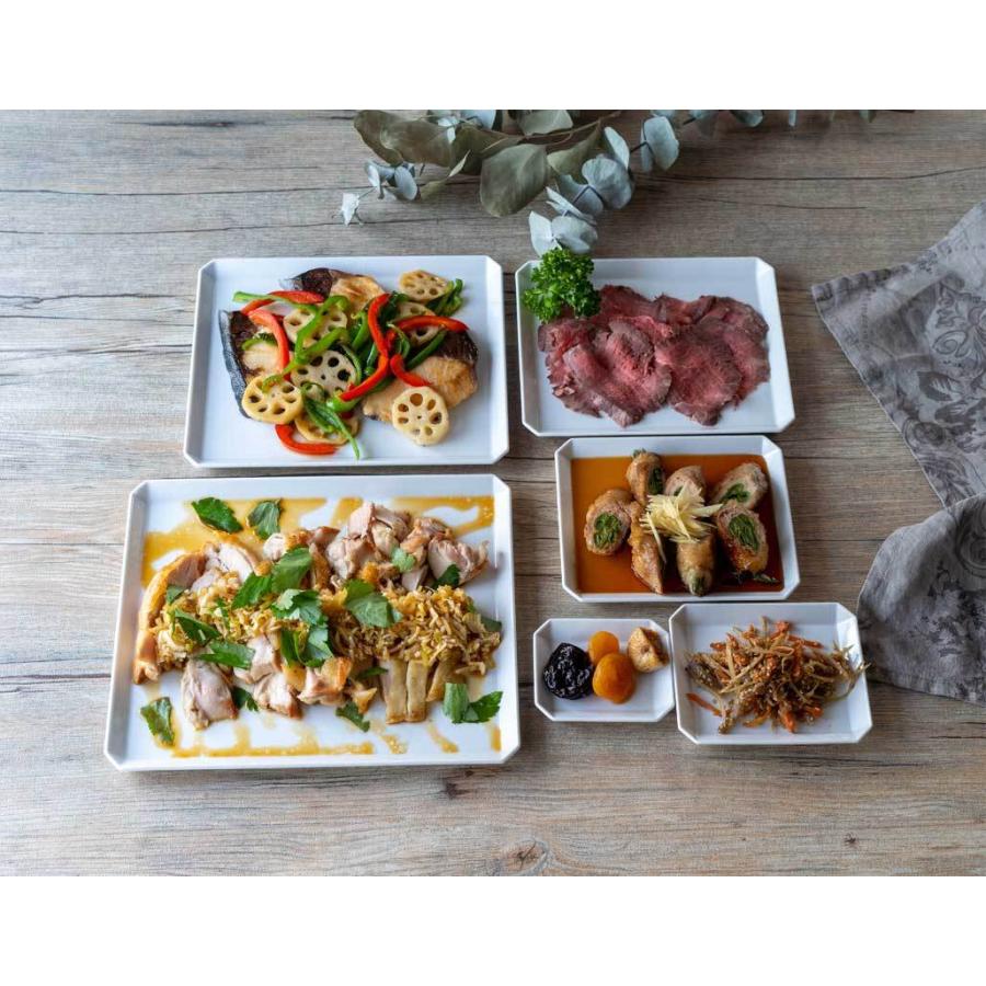 1616 / arita japan 1616/arita japan TY 角平プレート 16cm ホワイト