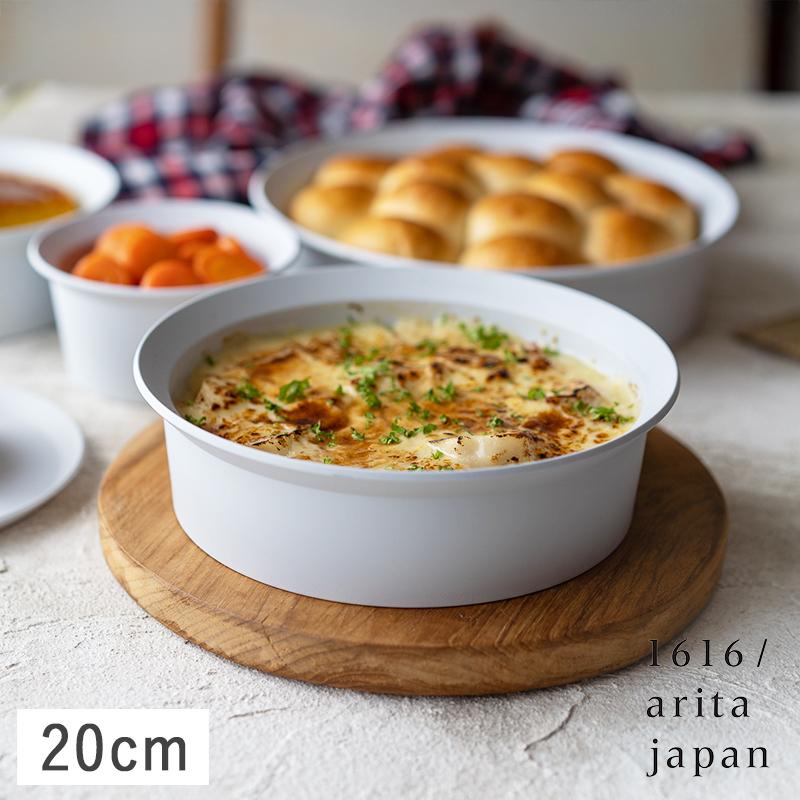 1616 / arita japan 1616/arita japan TY 丸ボウル 20cm グレー 有田焼