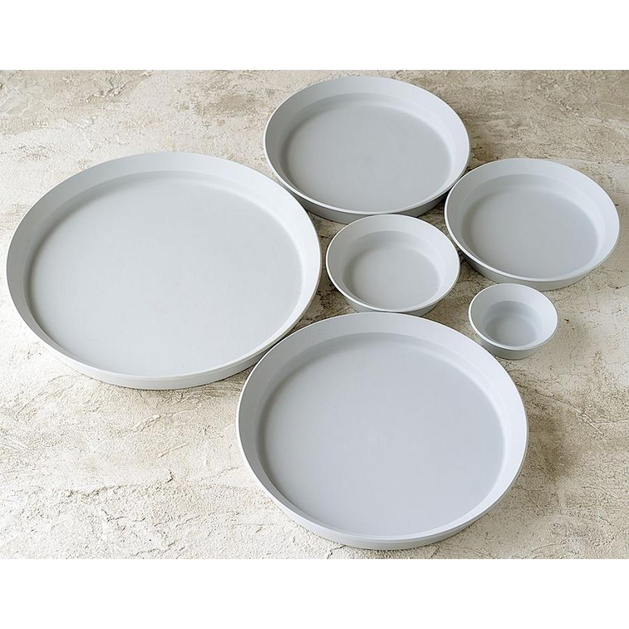 1616arita japan グレー　陶器皿 5枚セット 日本製 1616 / arita japan 1616/arita japan TY 丸深プレート 28cm グレー