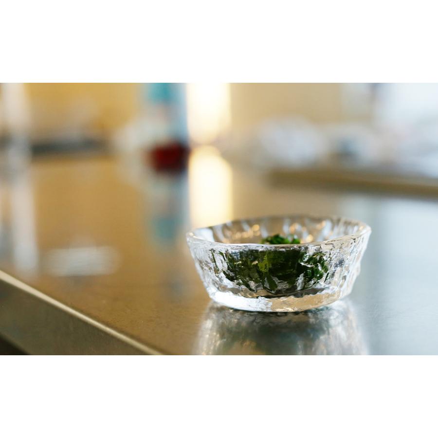 津軽びいどろ 食器 ガラス食器 小皿 豆皿 たれ皿 薬味皿 しょうゆ皿