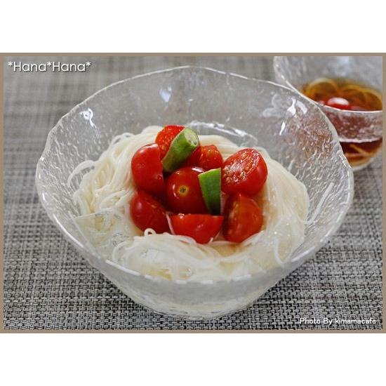 津軽びいどろ 食器 ガラス食器 中鉢 深鉢 盛鉢 ボウル 16cm ガラス