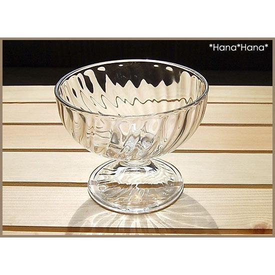 食器 ガラス食器 グラス 小鉢 デザートカップ 高台 かき氷 アイス