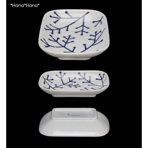 波佐見焼 エボトラ ナッツ 長角 小皿 12.5cm×9cm おしゃれ 食器 皿 角