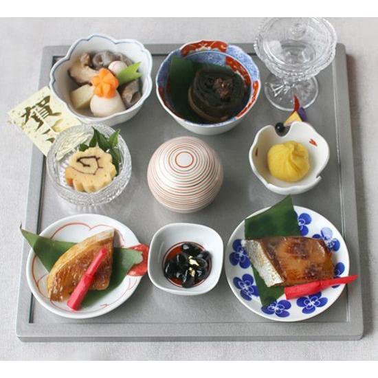 日の丸 角小付 豆小鉢 豆鉢 6.5cm 波佐見焼 // 和食器 食器 鉢 小鉢