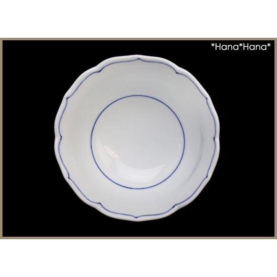 白磁一本線 桔梗渕小付 ミニ小鉢 9.5cm 波佐見焼 // 和食器 食器 鉢