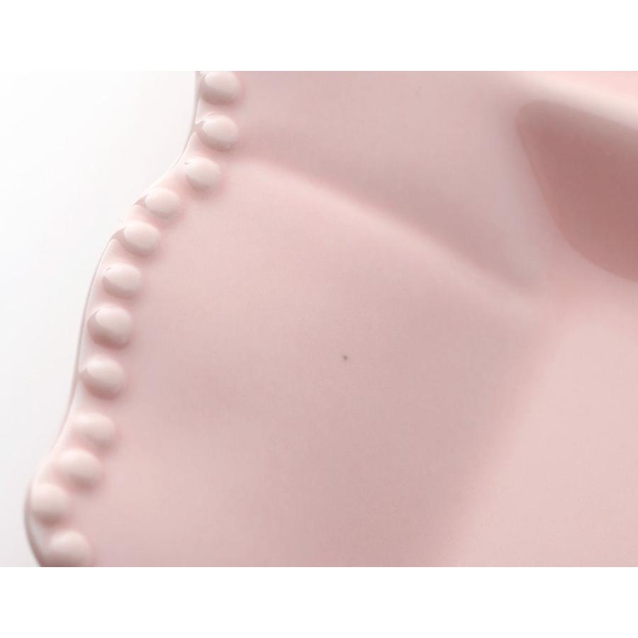 フリルドット ランチプレート 27.5cm ピンク 食器 おしゃれ オシャレ