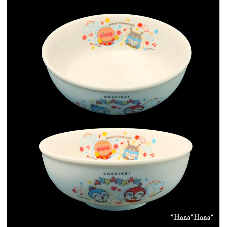 金正陶器 アンパンマン（なかよし）ラーメン丼 14.5cm かわいい 子供