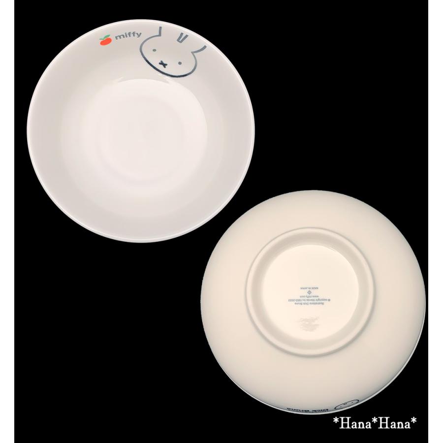 金正陶器 ミッフィー（アップル）ラーメン丼 14.5cm かわいい 子供食器