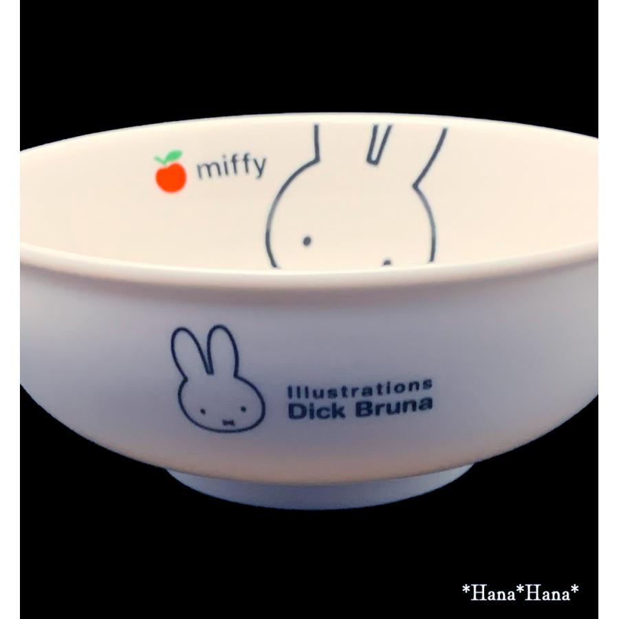 金正陶器 ミッフィー（アップル）ラーメン丼 14.5cm かわいい 子供食器