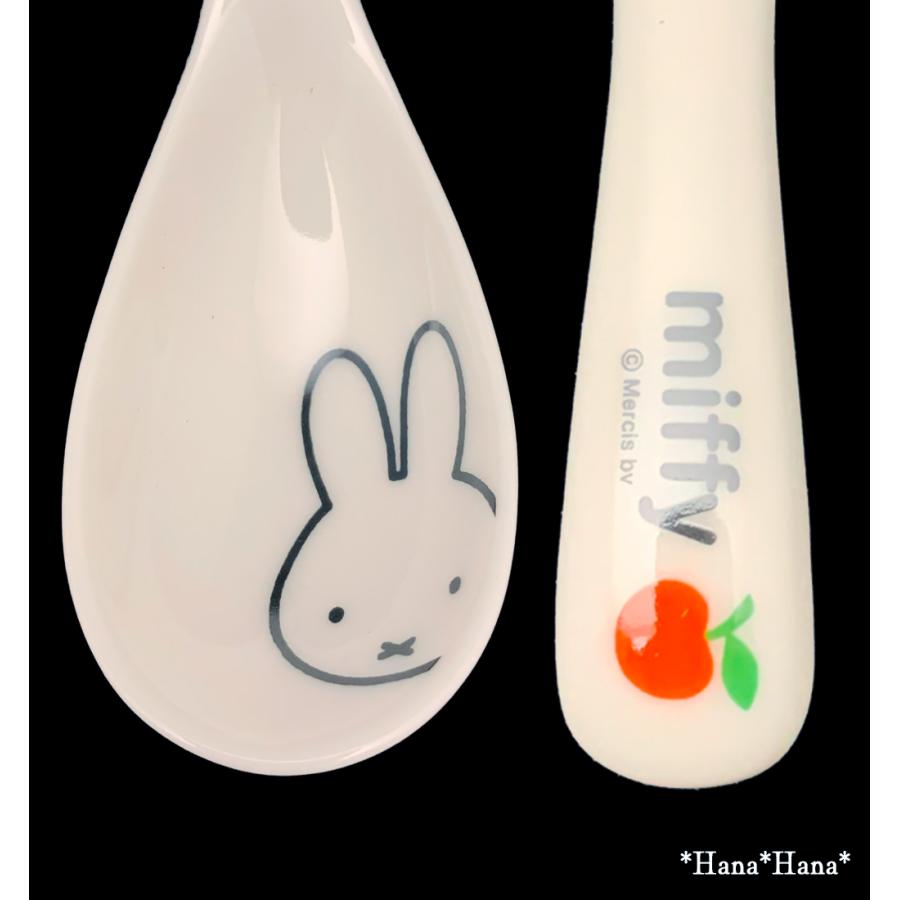 金正陶器 ミッフィー（アップル）レンゲ 14cm れんげ かわいい 食器