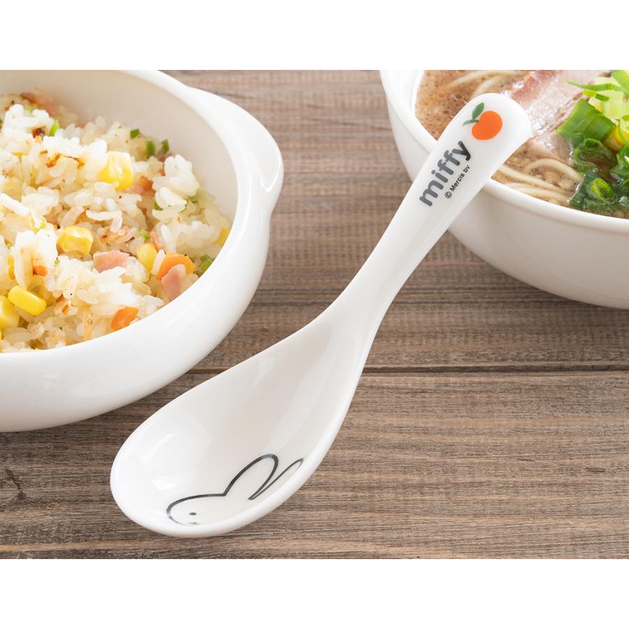 金正陶器 ミッフィー（アップル）レンゲ 14cm れんげ かわいい 食器