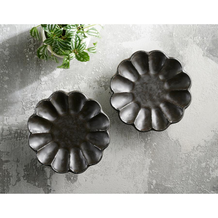 食器 和食器 皿 取皿 パン皿 ケーキ皿 菓子皿 カネコ小兵 リンカ 花型