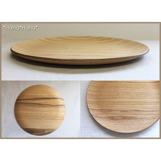 食器 皿 丸皿 プレート 木製 ウッド トレー トレイ 丸 30cm ウィロー