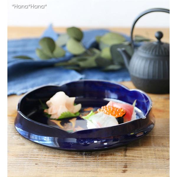 在庫限り／ 食器 和食器 漆器 寿司桶 菓子鉢 梅型 23cm 端午の節句