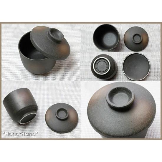 和食器 食器 美濃焼 ちゃわんむし 蓋付き おしゃれ 備前風 茶碗蒸し碗