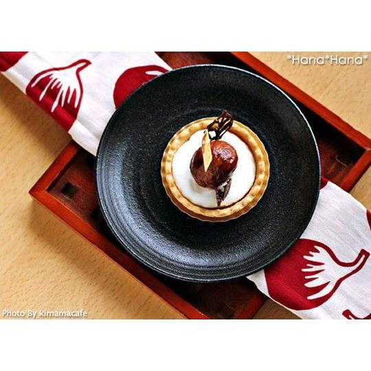 光洋陶器 食器 和食器 黒い食器 美濃焼 プレート 皿 小皿 取り皿 16.5