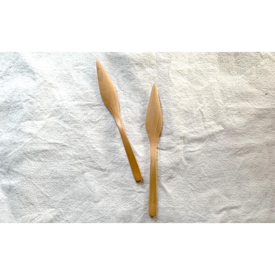 光洋陶器 木製 カトラリー バターナイフ 16.6cm おしゃれ カフェ風