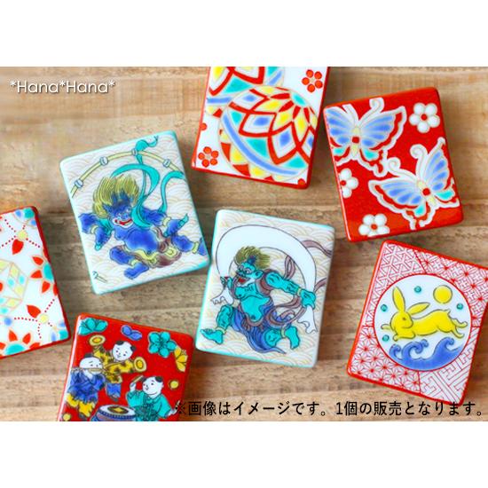 青郊 九谷焼 青郊窯 色絵箸置き はしおき 【和柄】 おしゃれ 和 青郊 九谷焼 青郊窯 色絵箸置き はしおき 【和柄】 おしゃれ 和