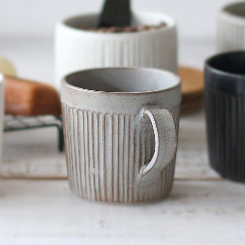 LOLO（ロロ） LOLO YT SALIU 伸光窯 マグカップ 280ml 縦ライン SA00