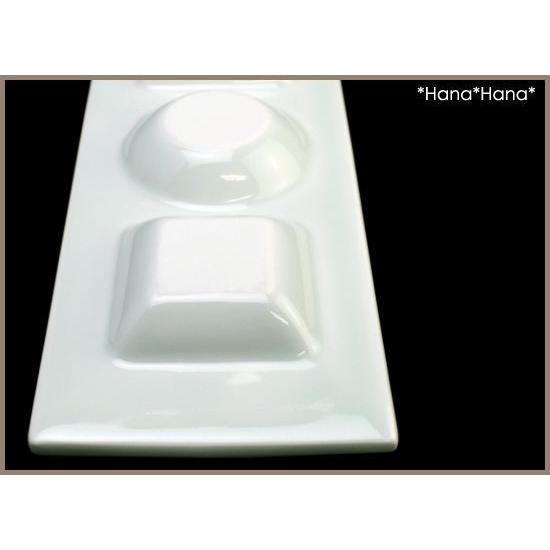 未使用 長角皿5枚 足下駄銘々皿　レストラン　節句　お祝い　料亭 未使用 長角皿5枚 足下駄銘々皿 レストラン 節句 お祝い 料亭 未