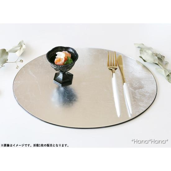 箔一　楕円形 金箔折敷（プレート ）新品4枚 箔一 楕円形 金箔折敷（プレート ）新品4枚 箔一 楕円形 金箔折敷