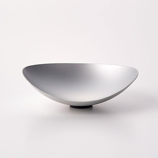 ALART アルアート アルミ製 盛皿 中鉢 オーバル深皿 M 15cm シルバー