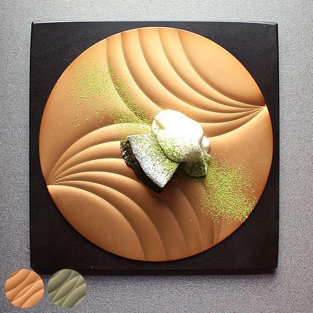 ALART アルアート アルミプレート丸 正角敷台セット 菓子皿 お茶請け