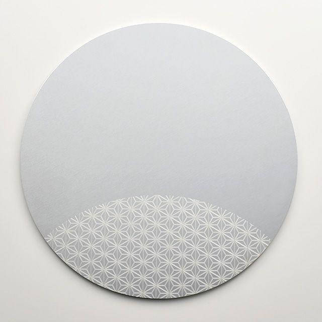 TABLE ＆ STYLE 折敷　銀（シルバー）円形 5枚セット TABLE ＆ STYLE 折敷 銀（シルバー）円形 5枚セット TABLE