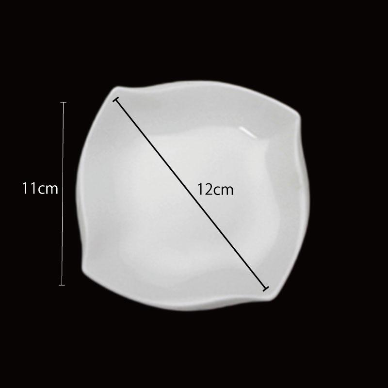 NARUMI ナルミ スタイルズ スクエアプレート 皿 角皿 小皿 豆皿 11cm