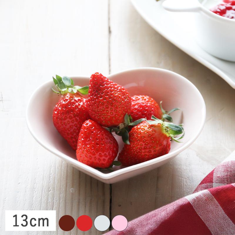 在庫限り／ ハート型 食器 皿 深皿 小鉢 ボウル フルーツボウル 小